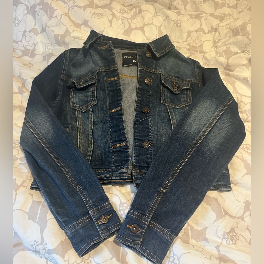 Cropped Jean Jacket